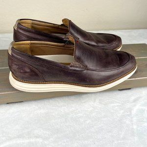 Cole Haan Original Grand.OS Venetian Loafer - Brown/Neon, Size 11.5 - Tradition